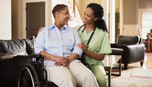 Nurse With Patient